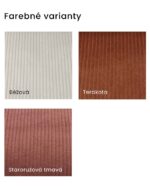 Vest made from merino wool and cotton corduroy